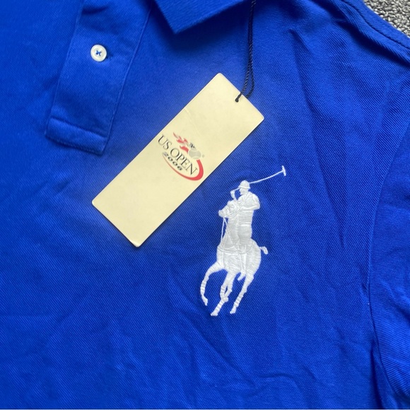 VTG POLO Ralph Lauren 2006 Tennis US Open Short Sleeve Active Shirt  XXL NEW - Picture 5 of 11